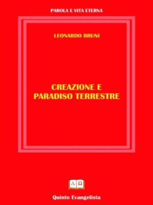 cover image of Creazione e Paradiso Terrestre